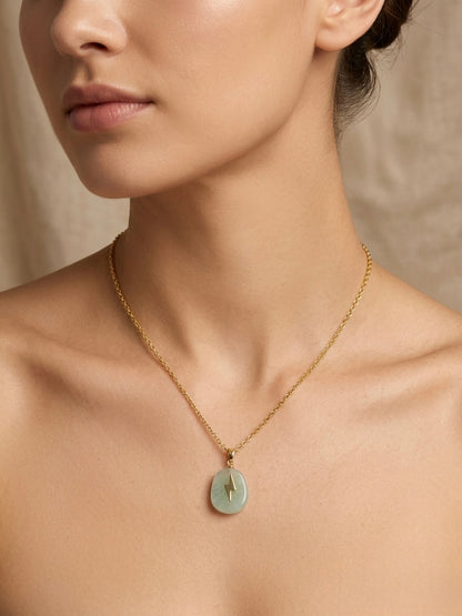 Verdant Bolt Necklace