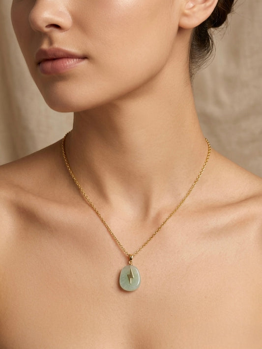 Verdant Bolt Necklace